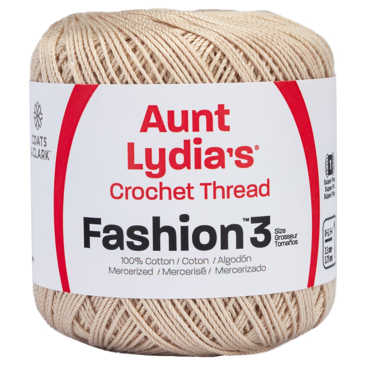 Aunt Lydia's® Size 3 Fashion Crochet Cotton Thread